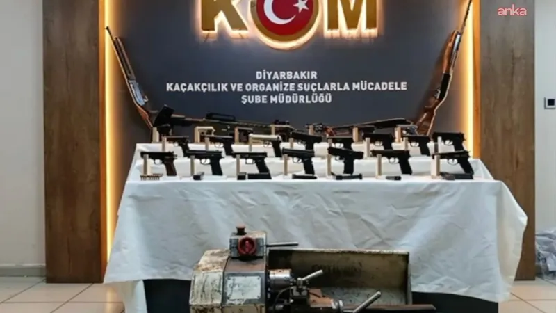 12 İlde Silah Operasyonu! İzmir'de Atölyeler Ortaya Çıktı!