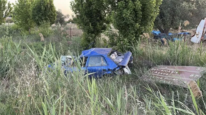 3 otomobil çarpıştı: 1’i ağır 5 kişi yaralandı