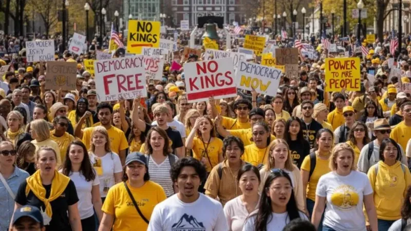 ABD’de milyonlar isyanda: Krallara hayır!