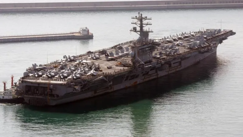 ABD'den Orta Doğu'ya askeri takviye: USS Nimitz görevde