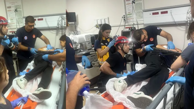 Ağaçtan düşen 12 yaşındaki çocuğa demir çit saplandı: İzmir İtfaiyesi’nden kritik müdahale