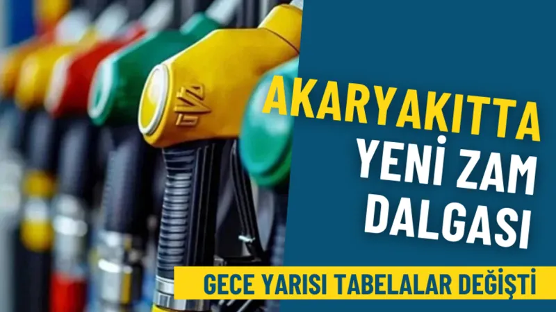 Benzine Zam Şoku! 27 Ağustos Güncel Akaryakıt Fiyatları