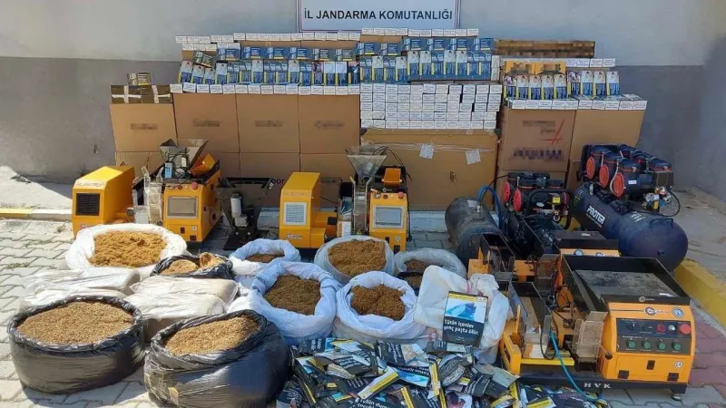 Alanya'da Şok Baskın! Kaçak Tütün İmparatorluğu Çöktü