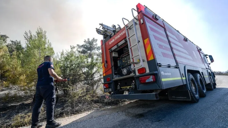 Alev alev İzmir'de kahramanlık destanı