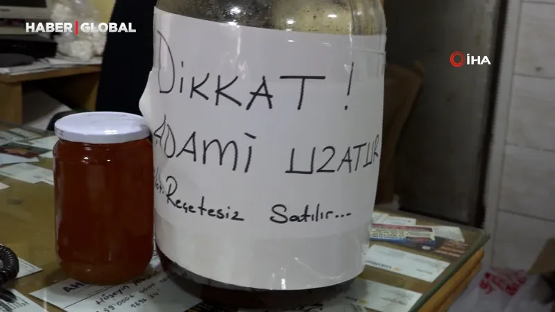 Aman dikkat! ‘Bu bal adami uzatur’