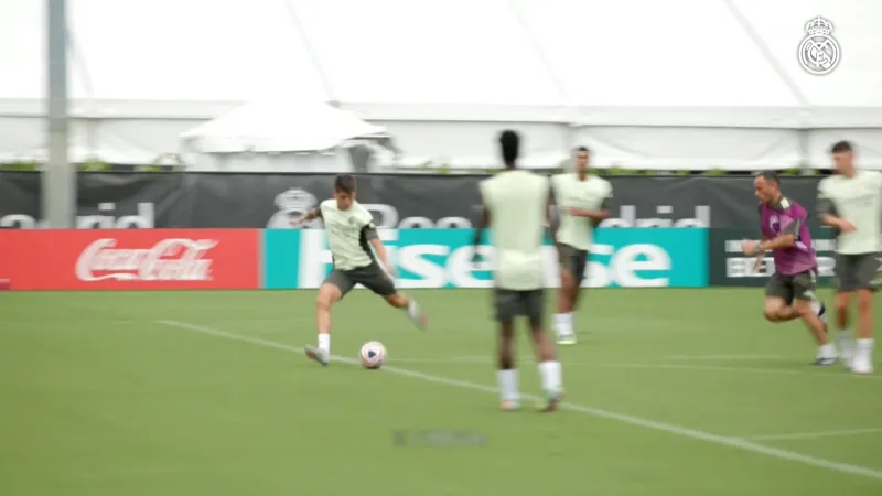 Arda Güler ile Fede Valverde'den müthiş paslaşmalar! Bir anda Messi'ye dönüştü!