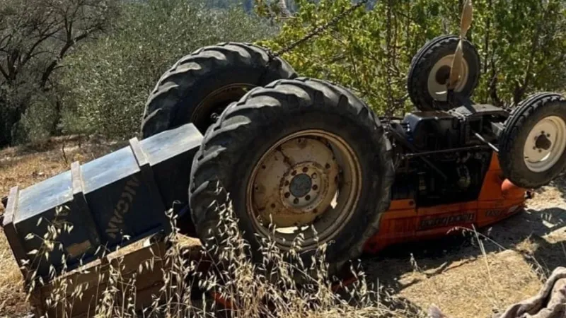 Aydın'da Feci Traktör Kazası! Sürücü Hayatını Kaybetti