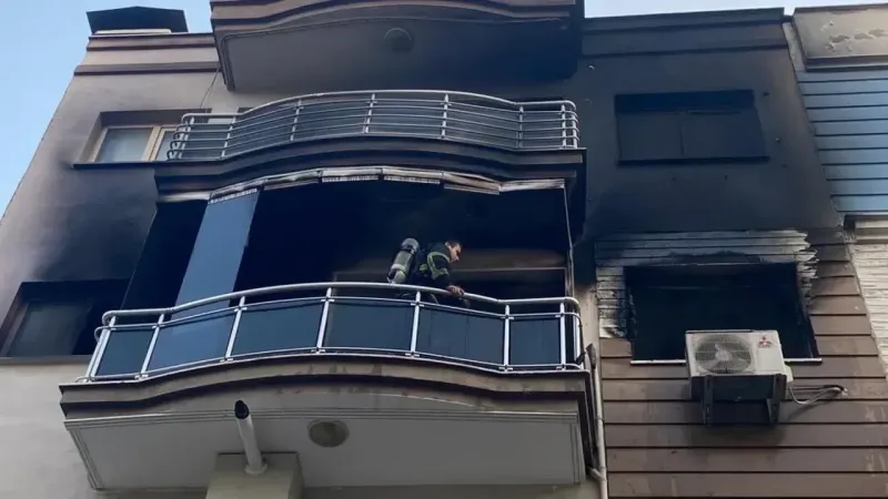 Aydın'da yangın: Bir ev kül oldu, komşuların iddiası kafaları karıştırdı