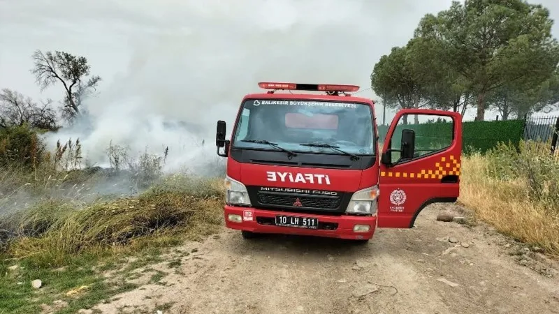 Balıkesir’de 1 haftalık yangın bilançosu dudak uçurttu