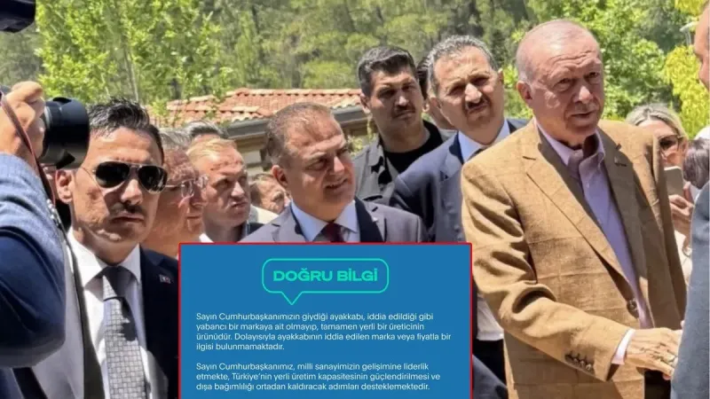 Başkan Erdoğan'a atılan "Çömez" iftira çöktü! CHP fondaşlarının "ayakkabı" dezenformasyonuna karşı gerçekler: Halk TV ve Sözcü fena patladı