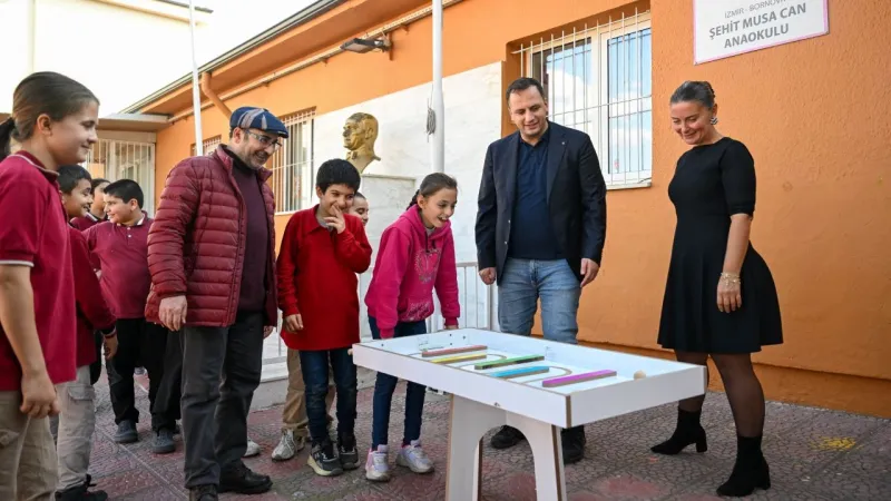 Başkan Eşki'den Öğrencilere Zeka Geliştiren Oyuncak Sürprizi!