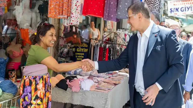 Başkan Tugay Tire'de: Şartlar zor ama imkansız değil