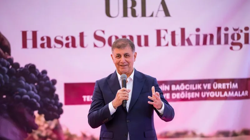 Başkan Tugay, Urla'daki etkinlikte konuştu: Bağ Yolu’nu dünyadaki herkes tanımalı