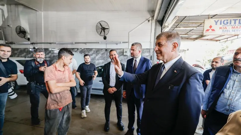 Başkan Tugay’dan 6. Sanayi Sitesi’ne köklü değişim sözü