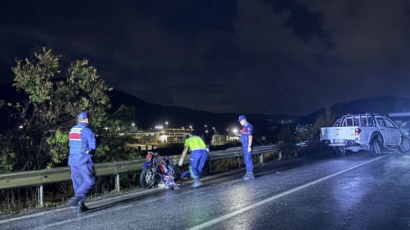 Bornova'da pikap kazası: Yaralı olarak kurtarılmıştı hayatını kaybetti