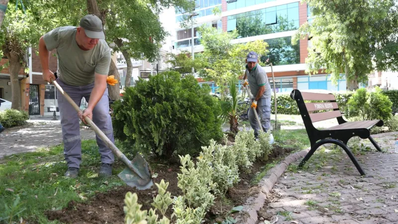 Bornova'da yeşil dönüşüm hamlesi: Parklara yeni sistem geliyor