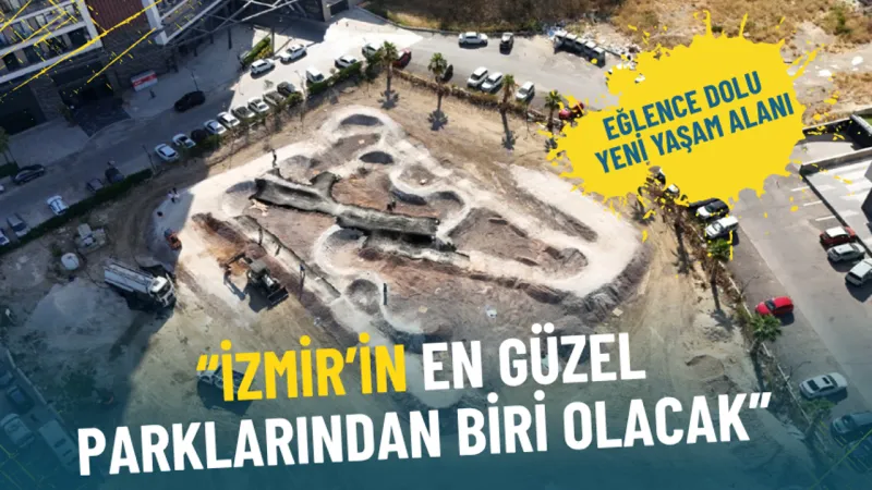 Bornova’ya eğlence dolu yeni yaşam alanı: İzmir’in en güzel parklarından biri olacak