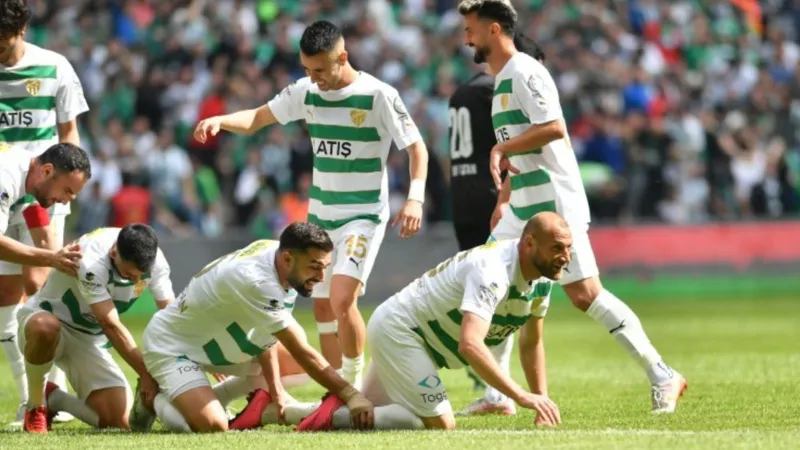 Bursaspor'dan tarihe geçen gol sezonu