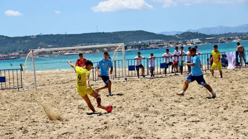 Çeşme’de spor ve eğlence bir arada: Yarımada oyunları devam ediyor