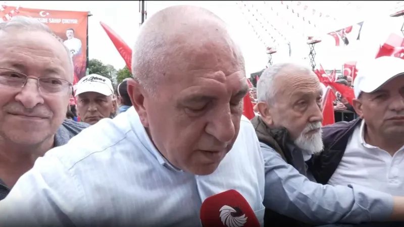 CHP’nin Düzce mitinginde vatandaşın tepkisi: Ortada iddianame yok, her gün yeni operasyon