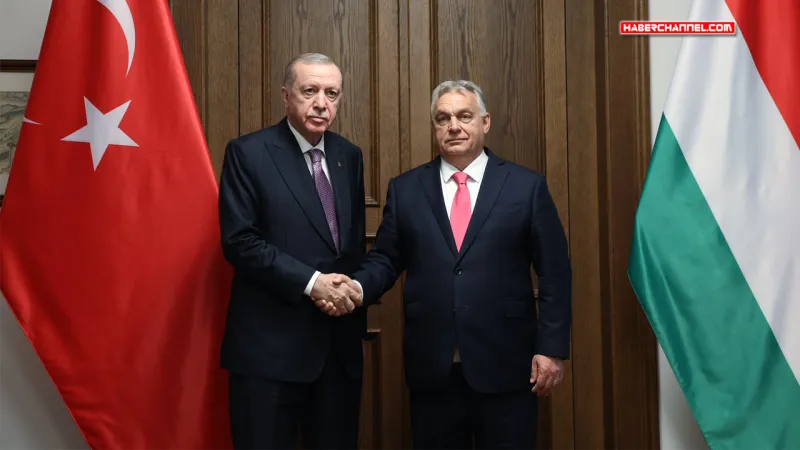 Cumhurbaşkanı Erdoğan, Macaristan Başbakanı Orban ile Budapeş'te görüştü
