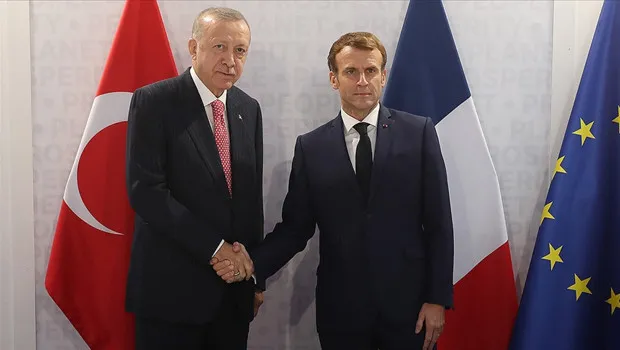 Cumhurbaşkanı Erdoğan ve Macron'dan telefonda Ukrayna görüşmesi