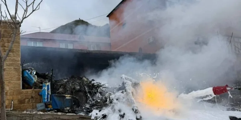 Helikopter Evin Üzerine Çakıldı! Dağıstan'da Faciada Son Durum