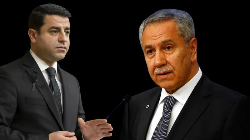 Demirtaş, Arınç’a tepki gösterdi: Bana mal edilen düşünceleri üzüntüyle karşılıyorum