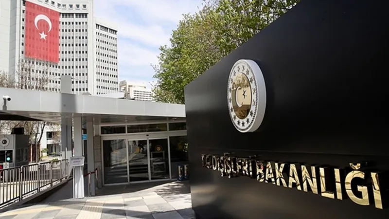 Dışişleri Bakanlığı'ndan Pakistan'daki terör saldırısına kınama