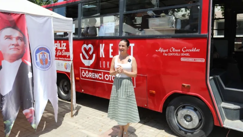 Efesli öğrencilere müjde: Üçüncü Kent Lokantası Otobüsü geliyor