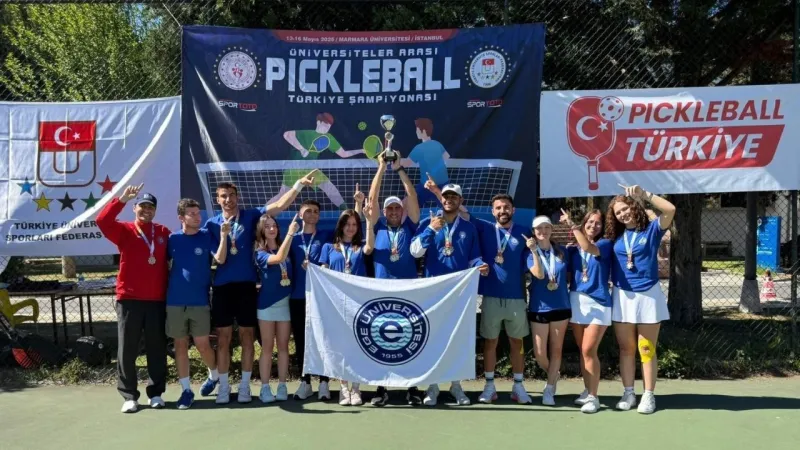 Ege Üniversitesi Pickleball Takımı Türkiye Şampiyonu!