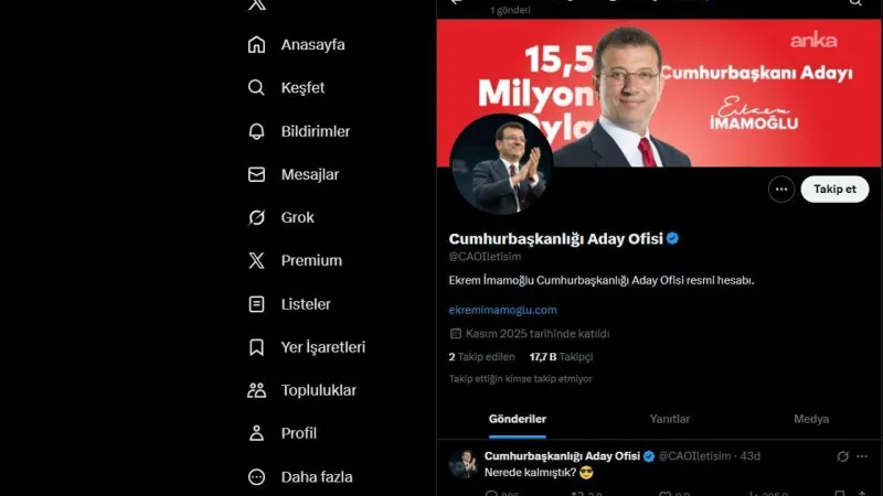 Ekrem İmamoğlu’ndan yeni hesap hamlesi: Nerede kalmıştık?