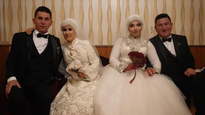 Fas'tan Bayburt'a Aşk Köprüsü: İki Kardeşe Çifte Düğün Sürprizi!