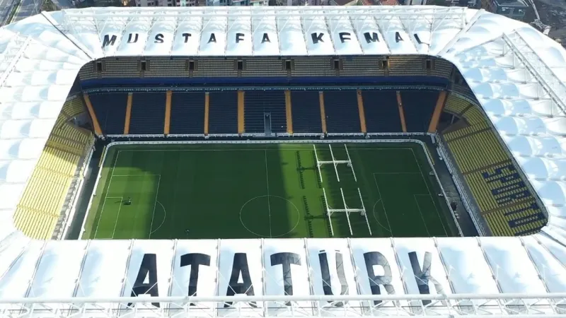 Fenerbahçe Stadı’nda dönüşüm başladı