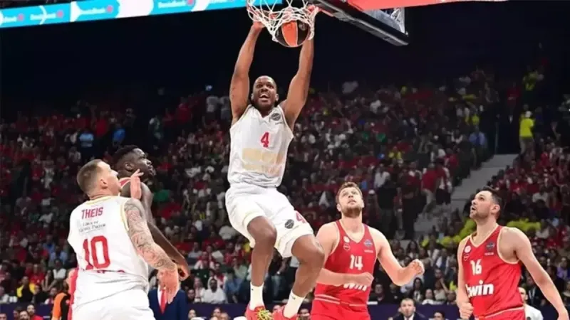 Fenerbahçe'nin finaldeki rakibi belli oldu! Olympiacos - Monaco: 68-78 | MAÇ SONUCU