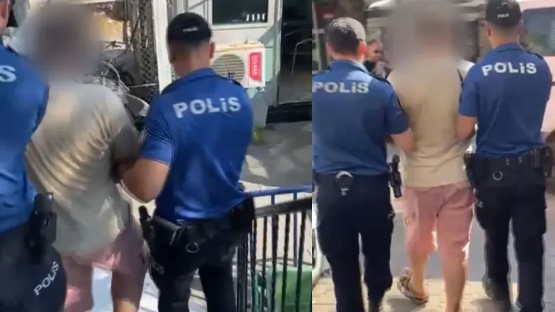 İzmir'de Şok Gasp! Firari Hükümlü Telefon Çalarken Yakalandı