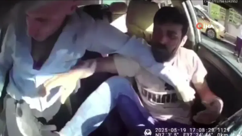 Gaziantep'te Taksiciye Kanlı Tuzak! O Anlar Kamerada