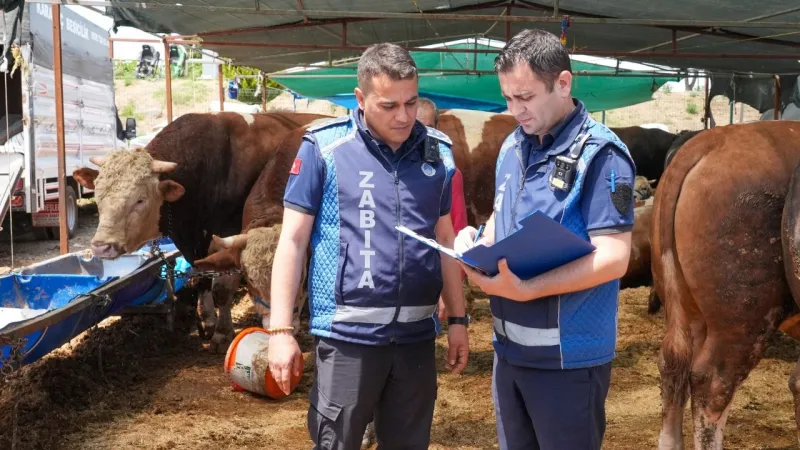 Gaziemir'de sıkı denetim: Kurban satış yerleri inceleniyor
