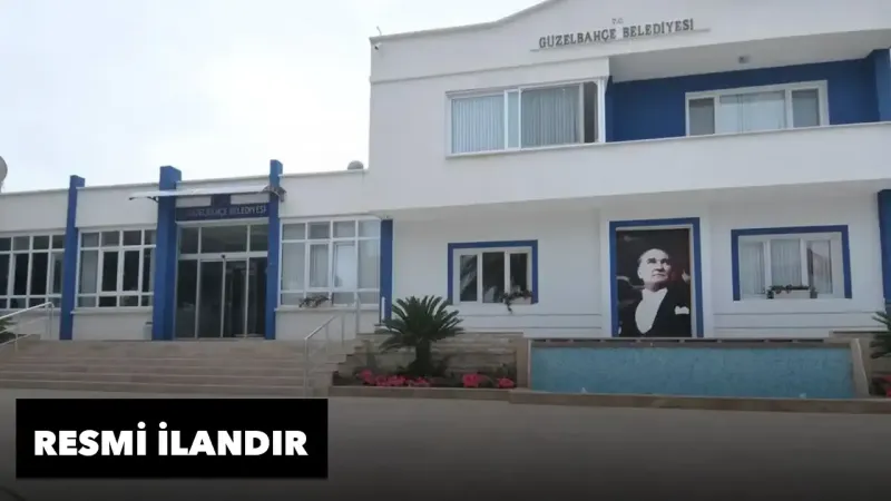 Güzelbahçe Belediye Başkanlığından ilan
