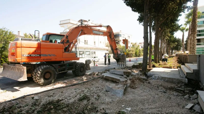 Güzelbahçe'ye yepyeni bir dokunuş: Ana arterler yenileniyor