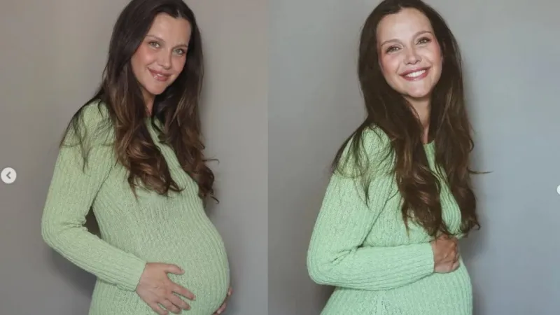 İrem Helvacıoğlu kızı Sora'nın ilk karelerini paylaştı!