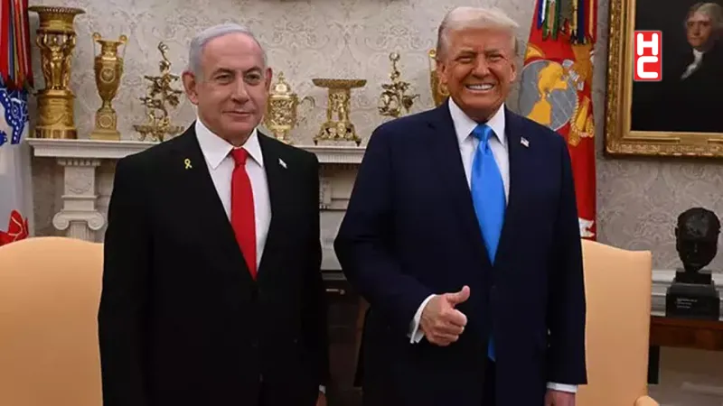 İsrail Başbakanı Netanyahu ile ABD Başkanı Trump görüştü