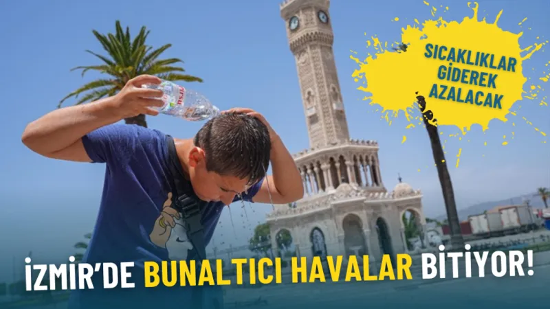 İzmir'e Müjde! Hava Durumu Değişiyor: Sıcaklar Düşüyor!