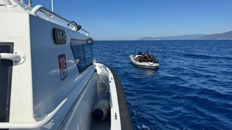 İzmir'de çok sayıda göçmen kurtarıldı