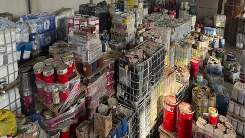 İzmir'de Şok Baskın! 613 Ton Kaçak Akaryakıt Ele Geçirildi!