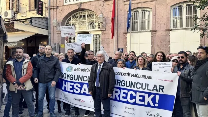 İzmir'de eylem: Belediyeye güvendik, mağdur olduk