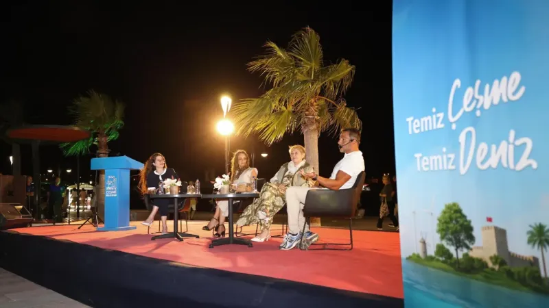 İzmir'de farkındalık yaratan panel: Temiz Çeşme, Temiz Deniz