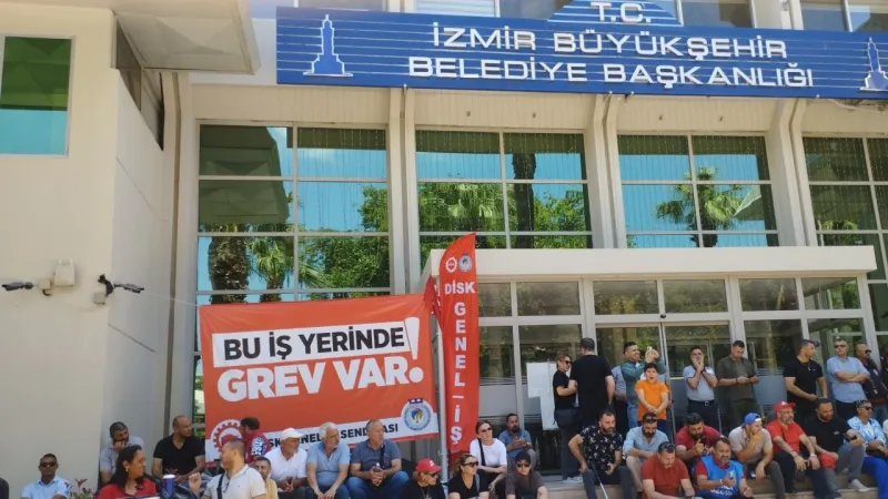 İzmir'de grev 7. gününde: İZELMAN işçileri sandık başında toplanıyor