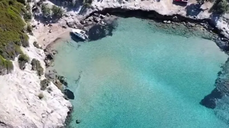 İzmir’de keşfedilmeyi bekleyen cennet: Bu koy o kadar doğal ki adı bile yok