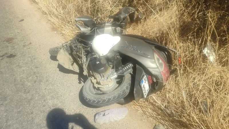 İzmir'de Feci Kaza! Motosiklet Sürücüsü Ölümden Döndü